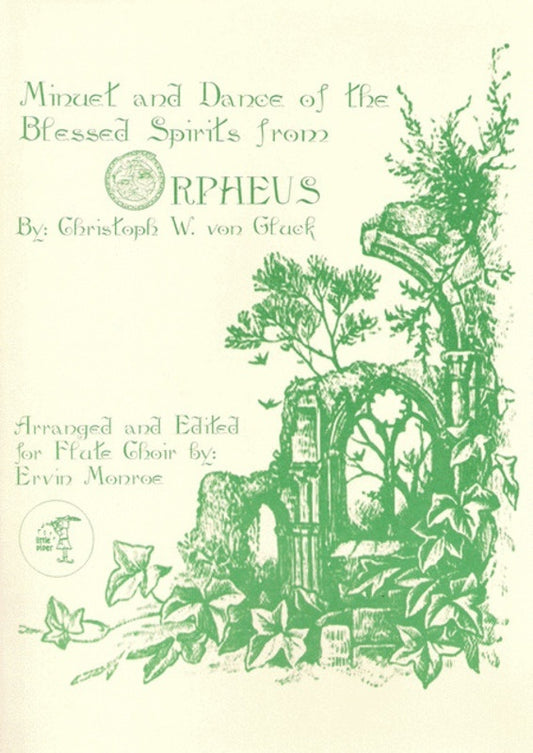 Minuet And Dance Of Blessed Spirits Flute Choir