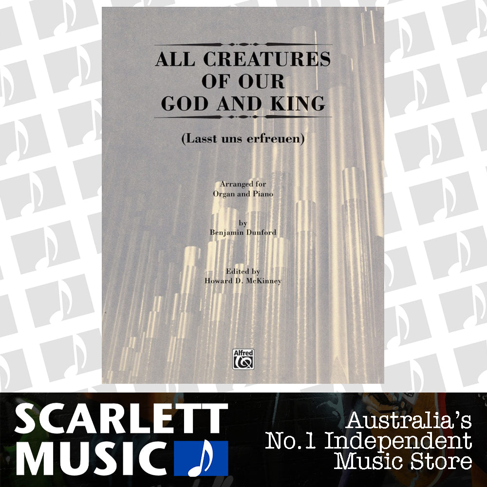All Creatures of Our God Piano and Organ Sheet Music — view 2