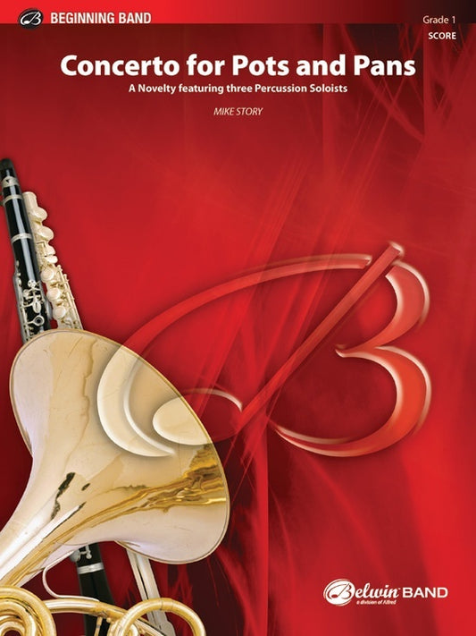 Concerto For Pots And Pans Concert Band Gr 1 Conductor Score