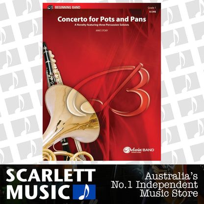 Concerto For Pots And Pans Concert Band Gr 1 Conductor Score — view 2