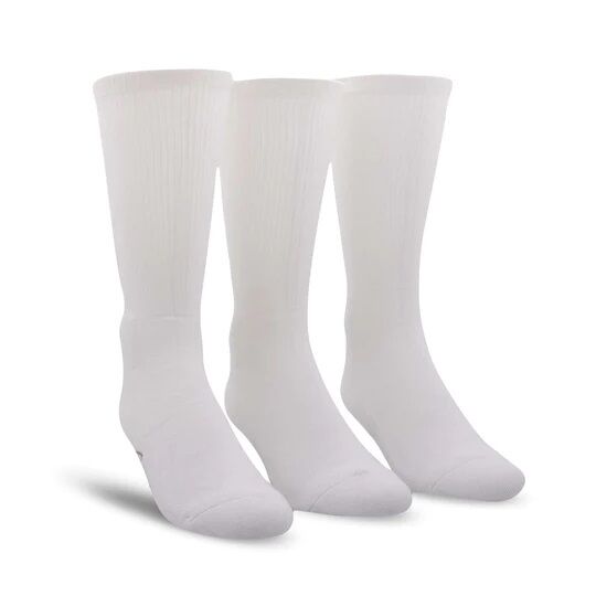 Perris Licensed Fender The Icon Back Tab Large Crew Socks White 3-Pair — view 2