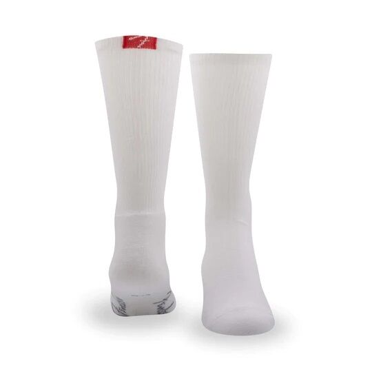 Perris Licensed Fender The Icon Back Tab Large Crew Socks White 3-Pair — view 3