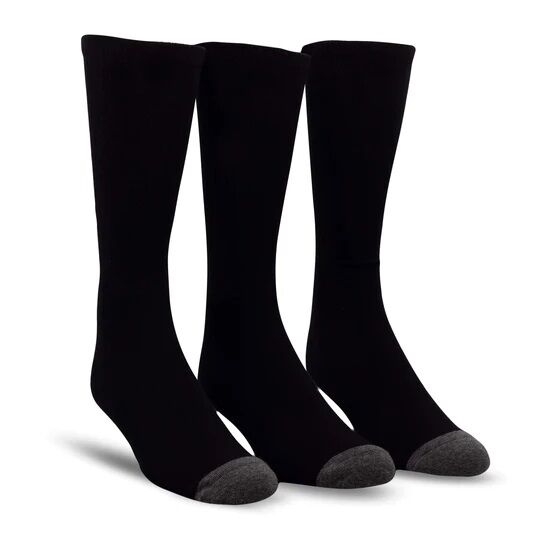 Perris Licensed Fender Exploded Logo Large Crew Socks Black (3-Pair) — view 2