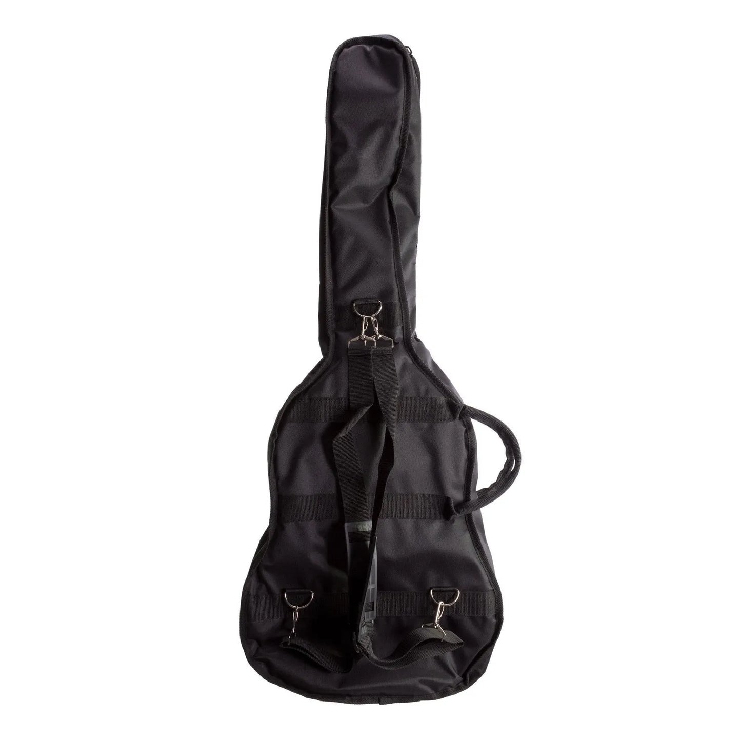Fretz Deluxe Classical Guitar Gig Bag with Foam Padding and Accessories Pocket, Black — view 2
