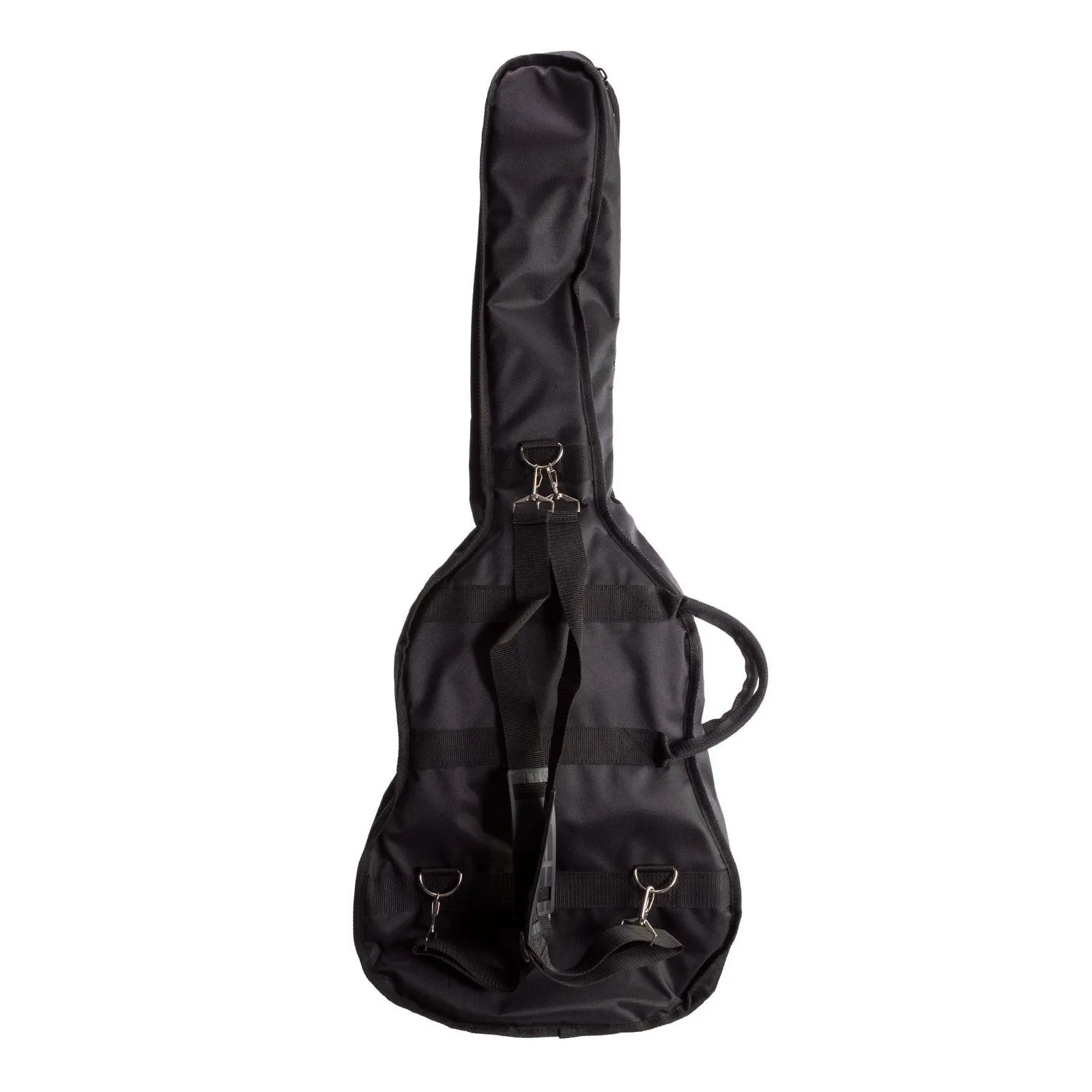 Fretz Deluxe Classical Guitar Gig Bag with Foam Padding and Accessories Pocket, Black — view 2