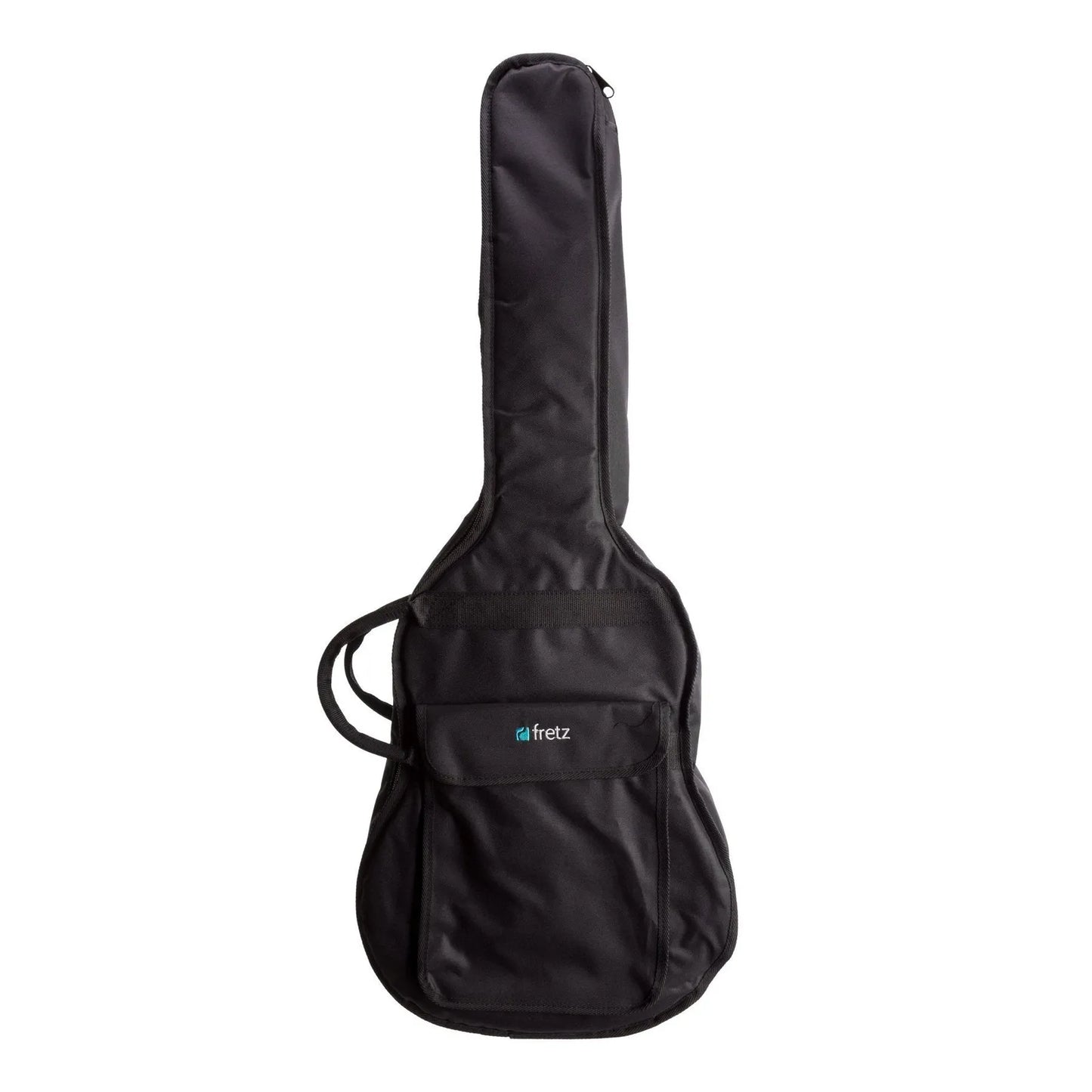 Fretz Deluxe Classical Guitar Gig Bag with Foam Padding and Accessories Pocket, Black