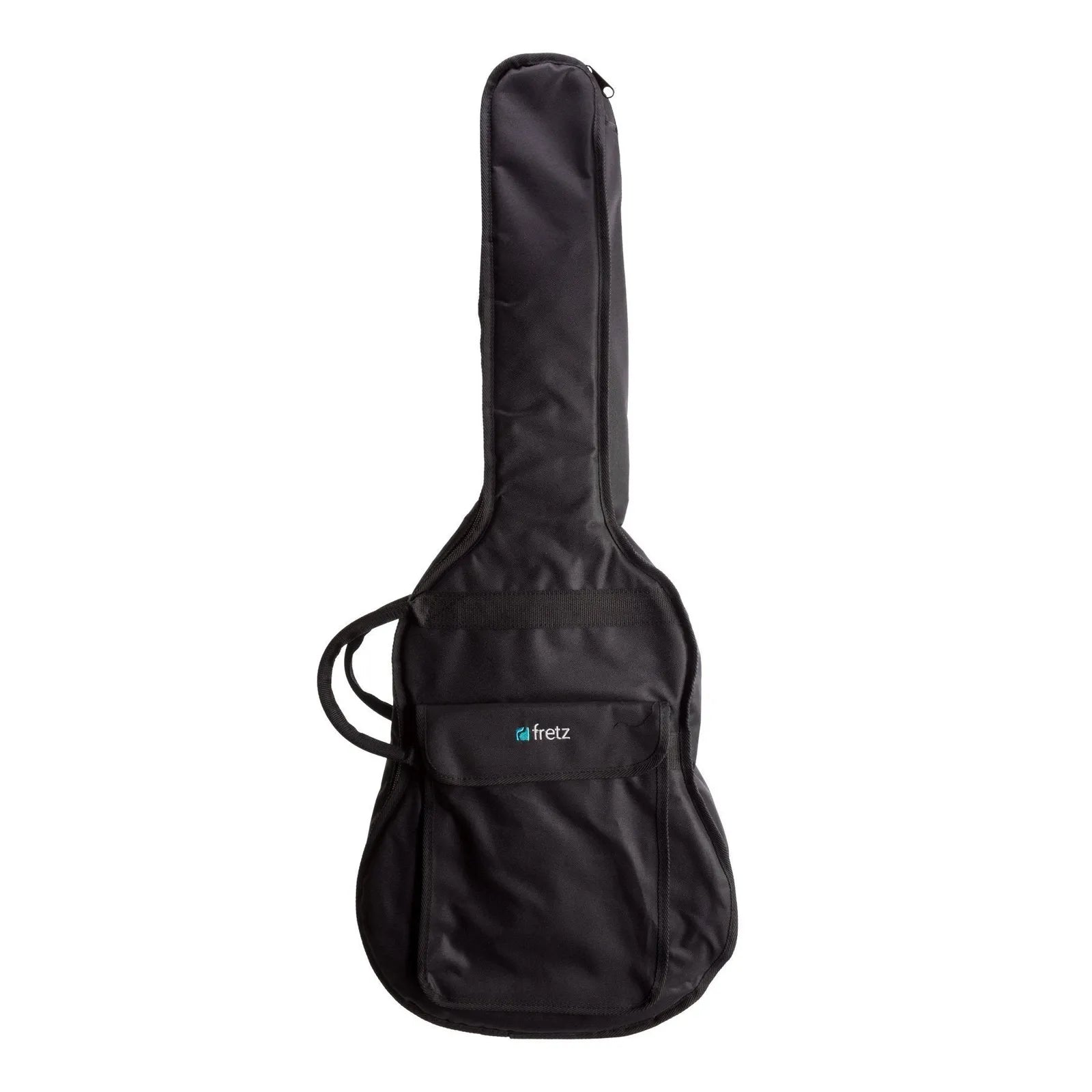 Fretz Deluxe Classical Guitar Gig Bag with Foam Padding and Accessories Pocket, Black