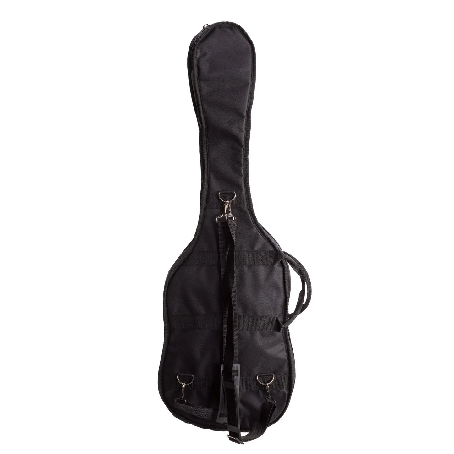 Fretz Deluxe Electric Guitar Gig Bag - Heavy Duty Polyester, Foam Padding, Adjustable Straps, Black — view 2