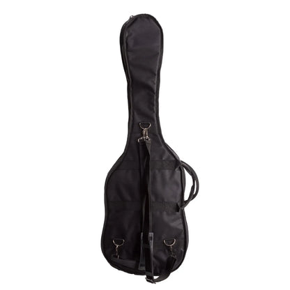 Fretz Deluxe Electric Guitar Gig Bag - Heavy Duty Polyester, Foam Padding, Adjustable Straps, Black — view 2