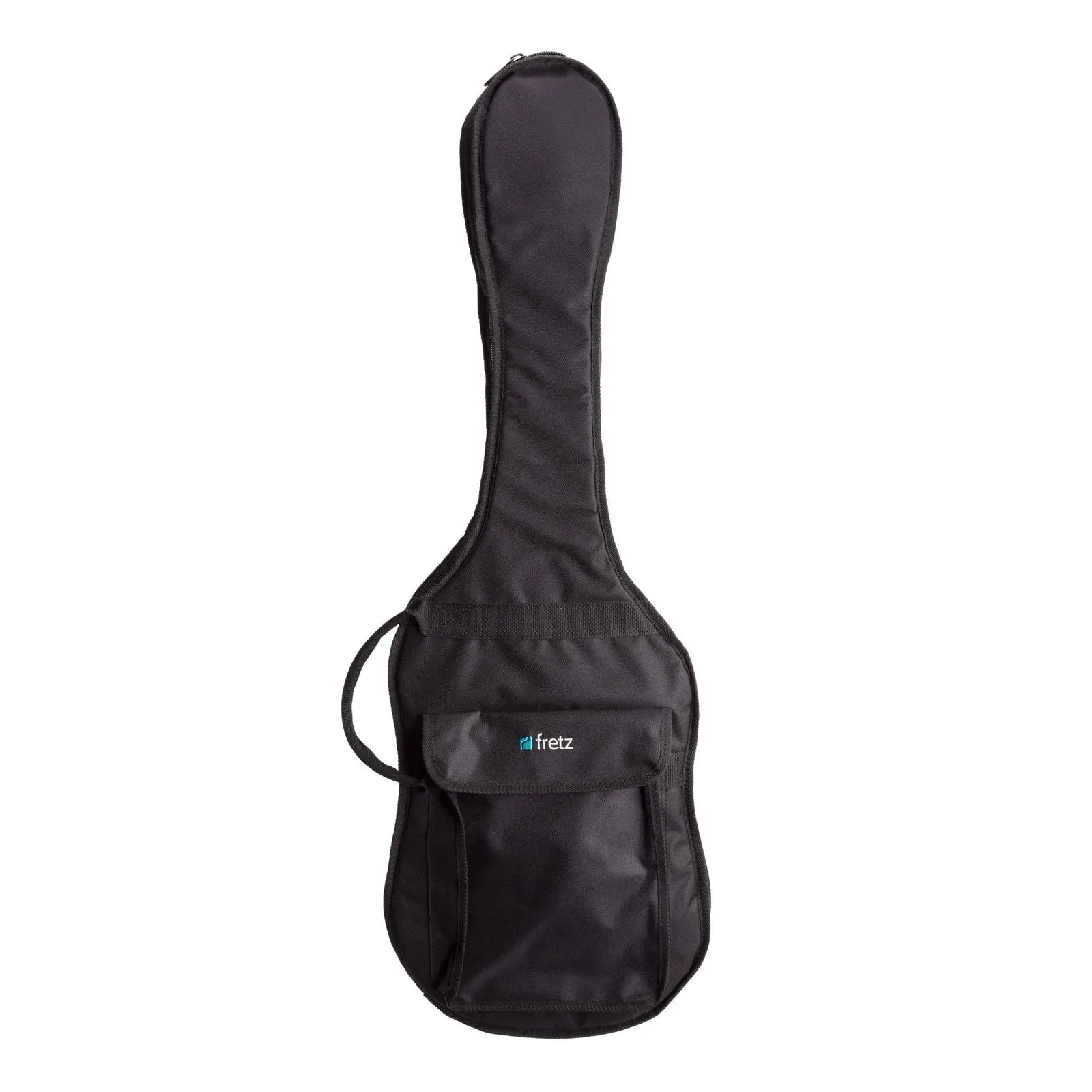 Fretz Deluxe Electric Guitar Gig Bag - Heavy Duty Polyester, Foam Padding, Adjustable Straps, Black
