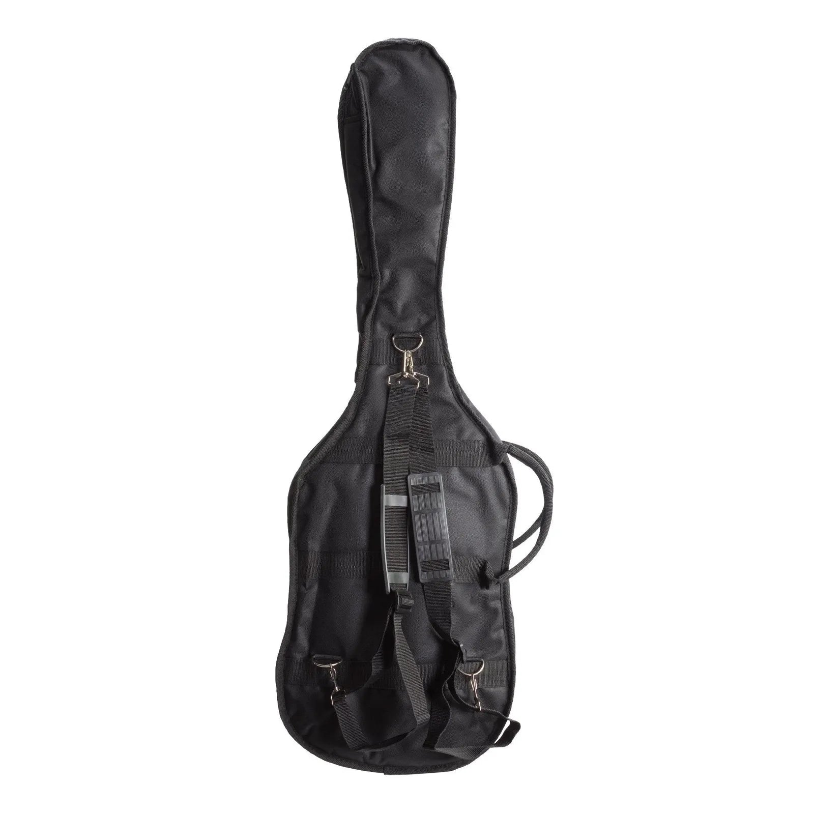 Fretz Heavy Duty Electric Guitar Gig Bag with Foam Padding and Accessories Pocket, Black — view 2