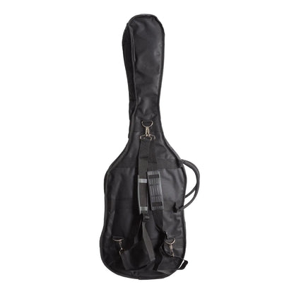 Fretz Heavy Duty Electric Guitar Gig Bag with Foam Padding and Accessories Pocket, Black — view 2