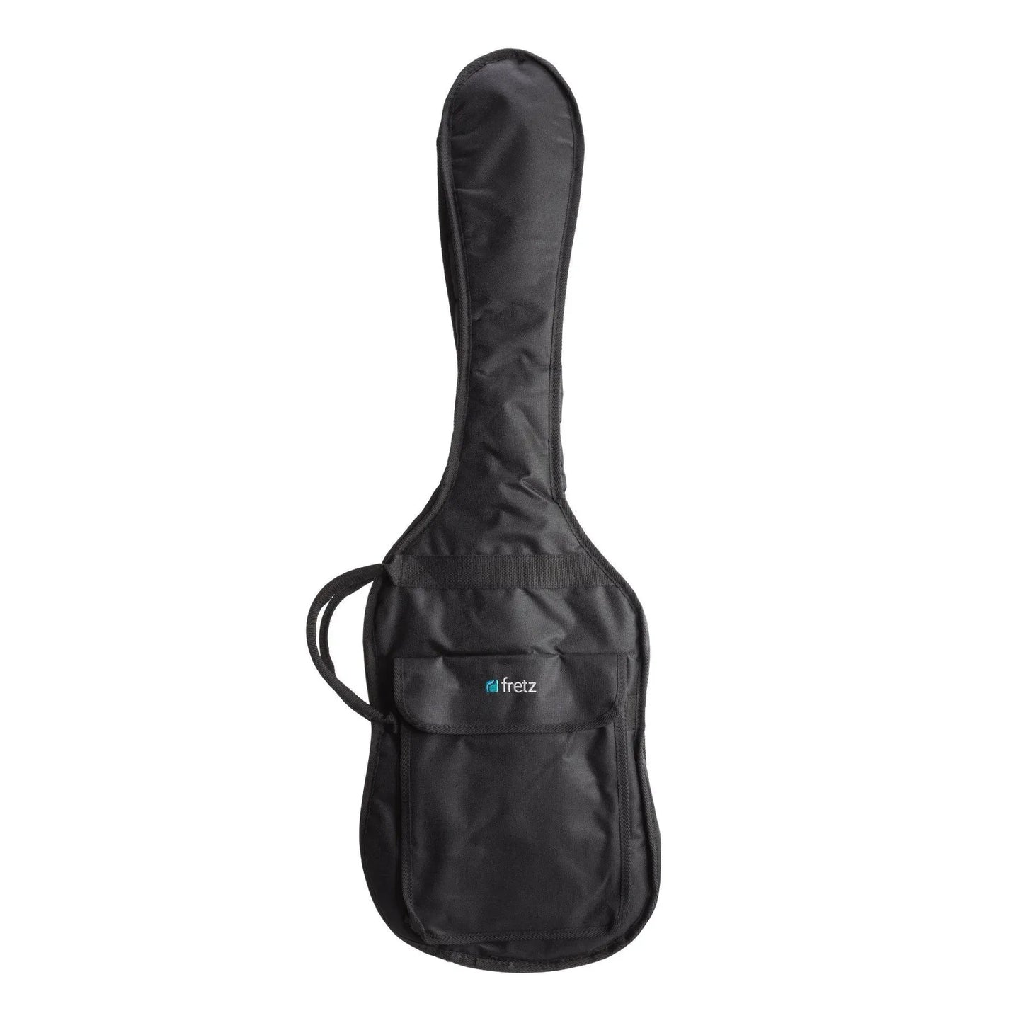 Fretz Heavy Duty Electric Guitar Gig Bag with Foam Padding and Accessories Pocket, Black