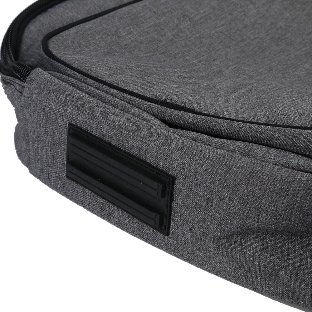 FZONE Deluxe Padded Acoustic Guitar Bag Grey 41" Dreadnought with Front Storage Pocket — view 3