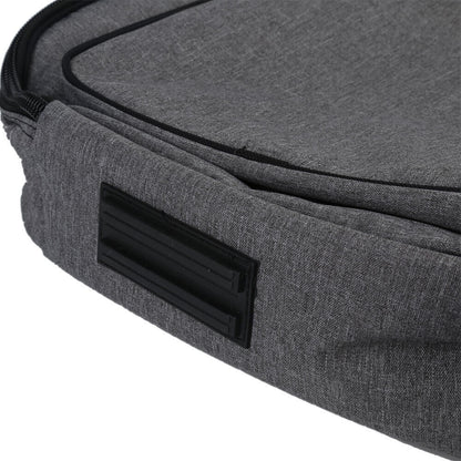 FZONE Deluxe Padded Acoustic Guitar Bag Grey 41" Dreadnought with Front Storage Pocket — view 3