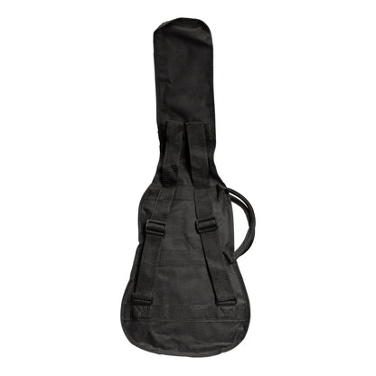 Fretz Standard 1/4 Size Classical Guitar Gig Bag - Black, Heavy Duty Polyester, Adjustable Straps, Front Pocket, 770mm x 270mm x 85mm — view 3