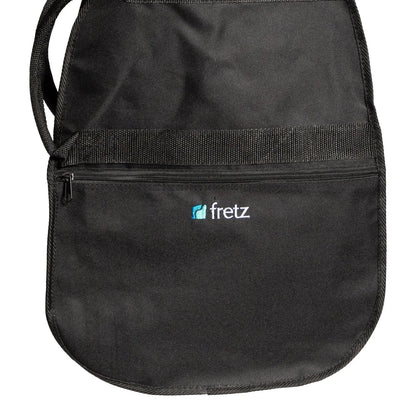 Fretz 3/4 Classical Guitar Gig Bag - Heavy Duty Polyester, Black, with Accessories Pocket and Adjustable Straps — view 3