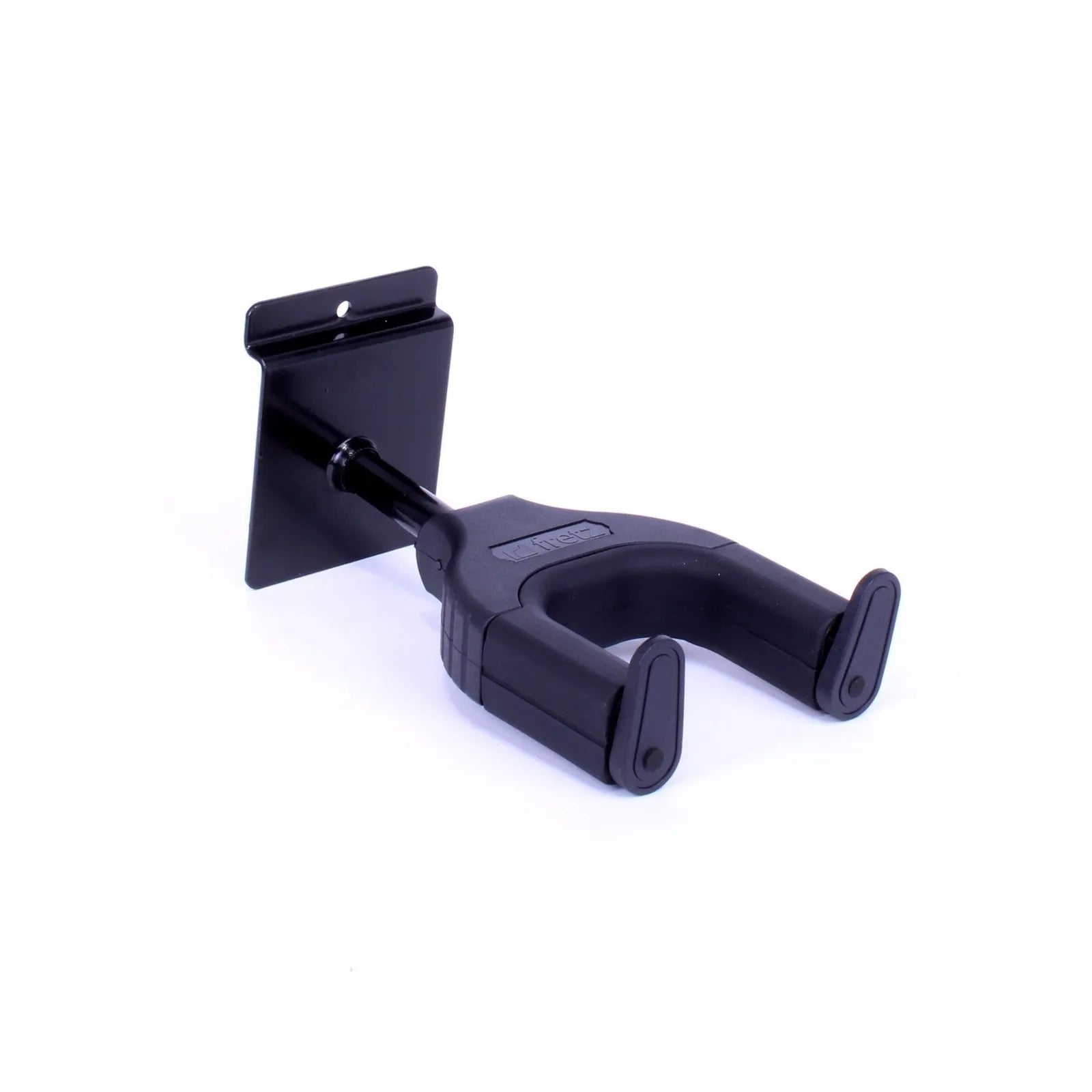 Fretz Short Self-Securing Slatwall Guitar Hanger Black — view 3