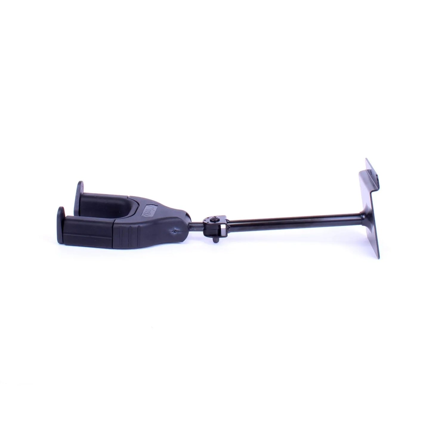 Fretz Long Self-Securing Slatwall Guitar Hanger - Black — view 4