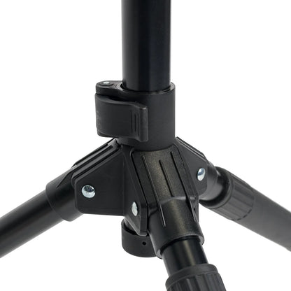 Fretz Heavy Duty Self-Locking Tripod Guitar Stand for Electric, Acoustic & Bass Guitars, Adjustable Height 80-150cm, Non-Slip Feet — view 5