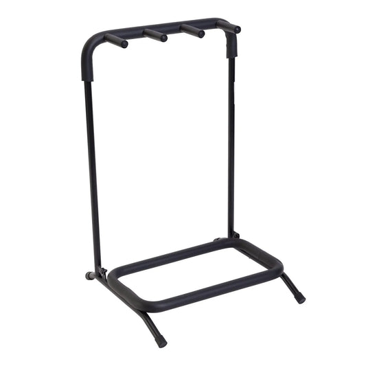 Fretz Multi-Rack Guitar Stand for 3 Guitars - Foldable, Lightweight, Durable Design