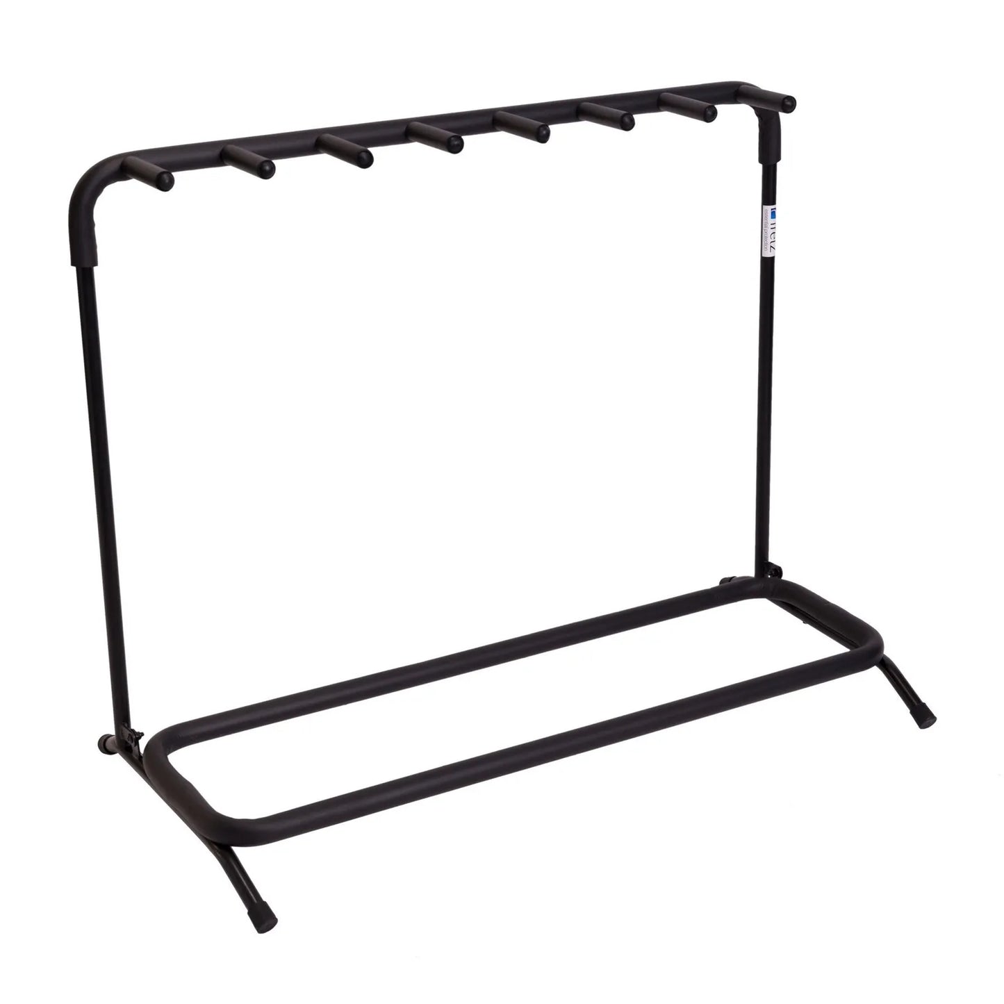 Fretz Multi-Rack Guitar Stand for 7 Guitars, Foldable and Lightweight, Heavy Duty Steel Frame, Rubber Foam Protection