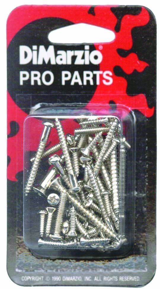 DiMarzio - Standard Strat Screw Kit Guitar Inc. Bridge, Tremolo, Pickup