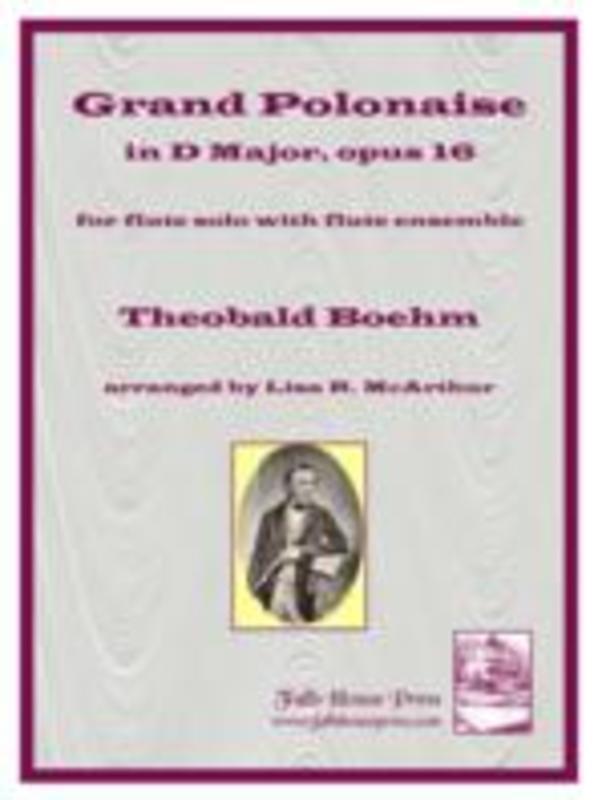 Grand Polonaise Op 16 D Flute Solo With Flute Ensemble Book