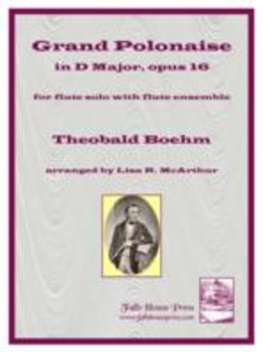 Grand Polonaise Op 16 D Flute Solo With Flute Ensemble Book