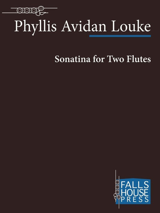 Louke - Sonatina For Two Flutes (Softcover Book)