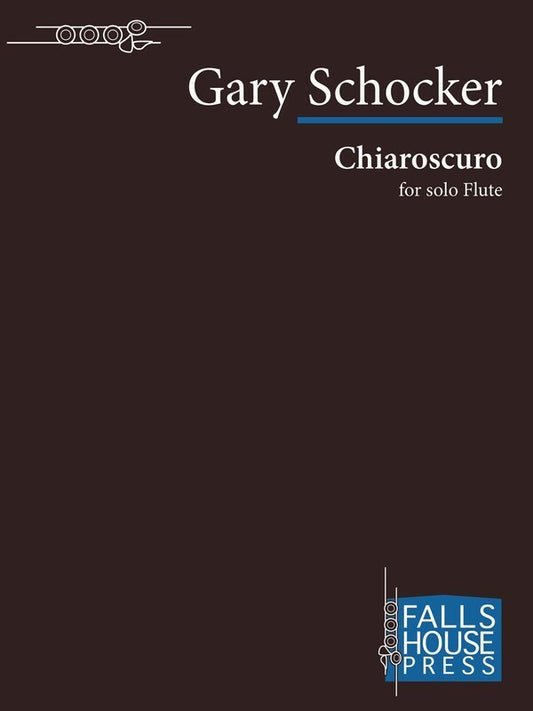 Schocker - Chiaroscuro For Solo Flute (Softcover Book)