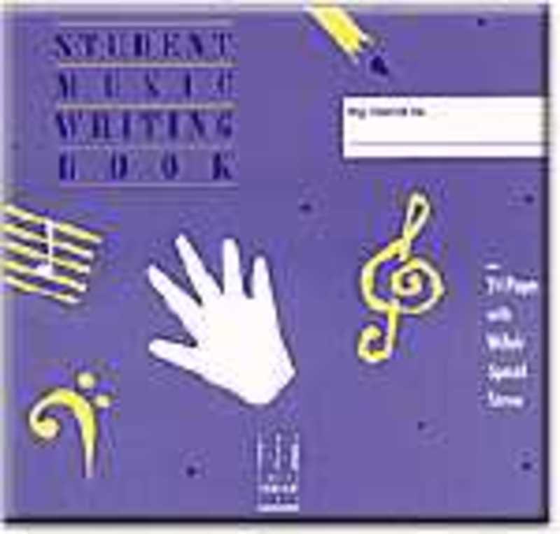 Student Music Writing Book (Book) Book