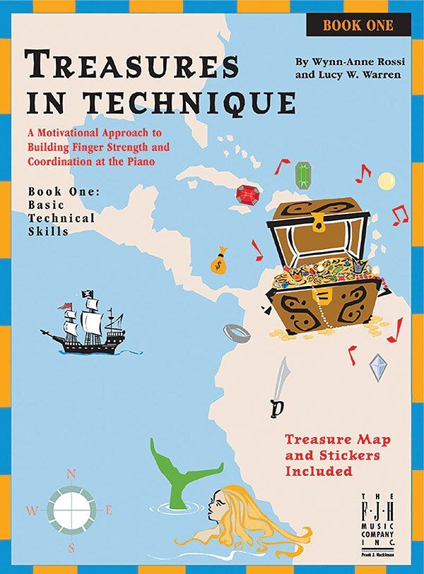 Treasures in Technique Book 1: Basic Technical Skills for Piano
