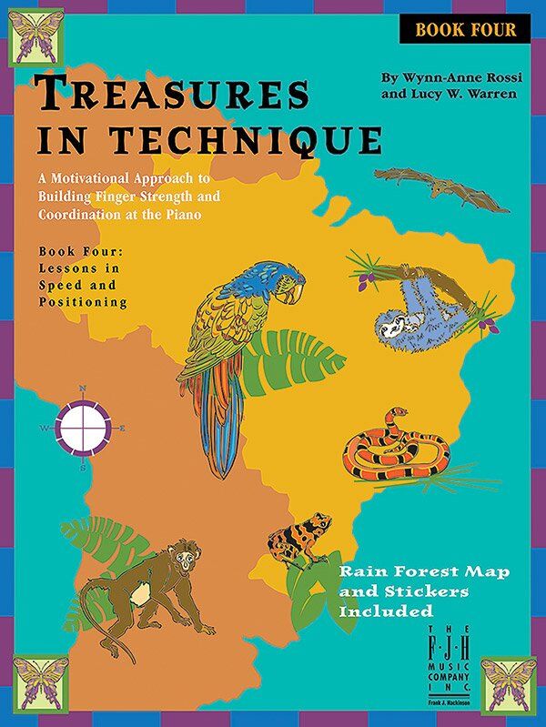 Treasures in Technique Book 4: Speed and Positioning for Piano
