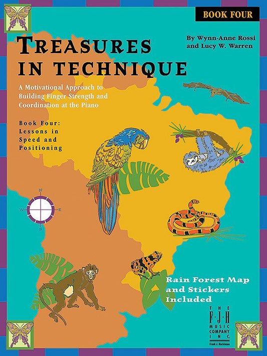 Treasures in Technique Book 4: Speed and Positioning for Piano