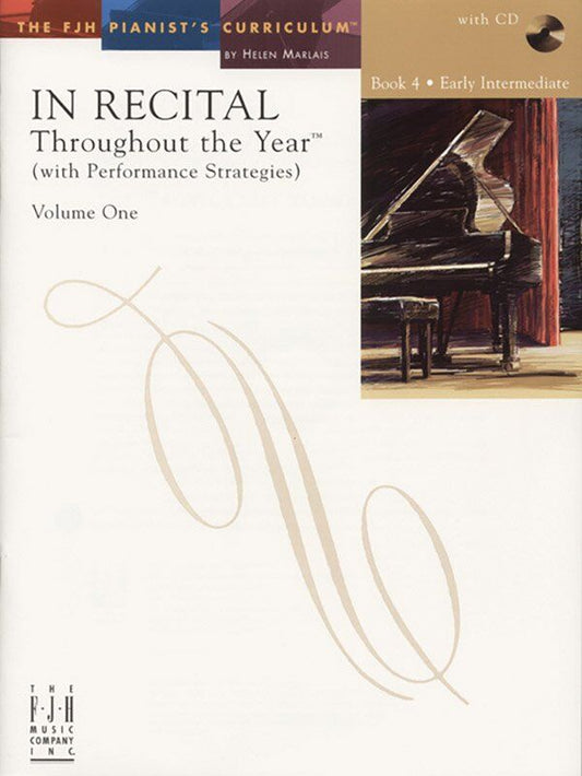 In Recital Throughout the Year Vol 1 Book 4 BK/CD