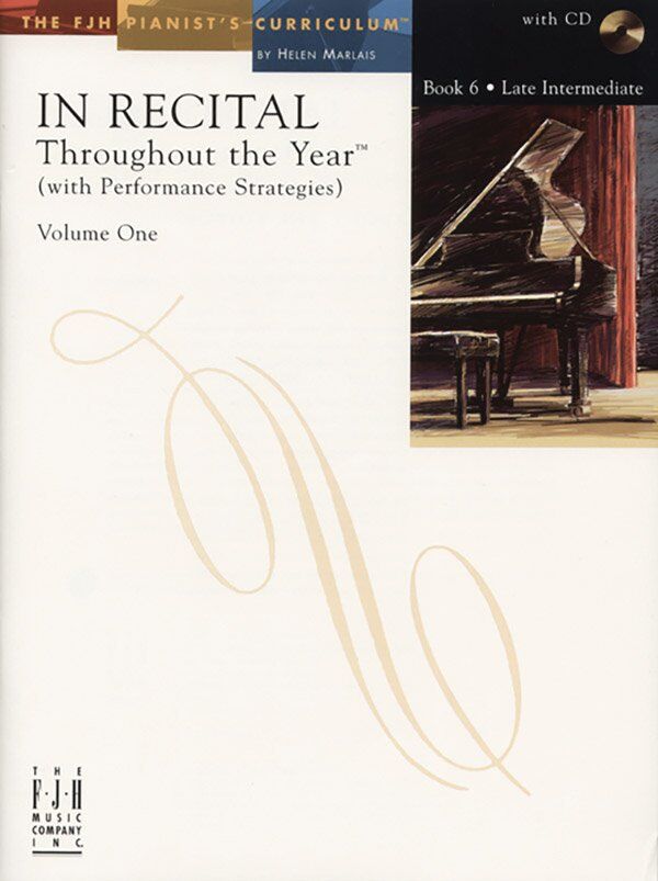 In Recital Throughout the Year Volume 1 Book 6 with CD