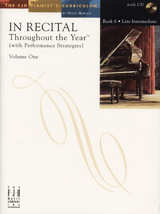 In Recital Throughout the Year Volume 1 Book 6 with CD