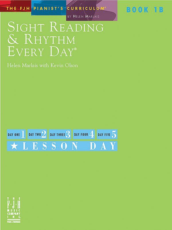 Sight Reading & Rhythm Every Day Book 1B by Helen Marlais & Kevin Olson, FJH Music Company, Piano Solo, 1 page