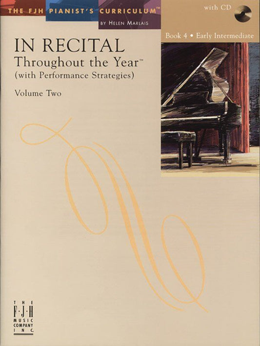 In Recital Throughout the Year Vol 2 Book 4 BK/CD