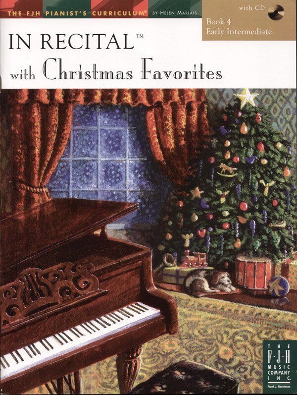 In Recital with Christmas Favorites Book 4 BK/CD