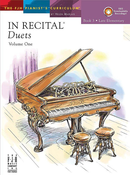 In Recital Duets Vol 1 Book 3 Piano Duet FJH Music Company