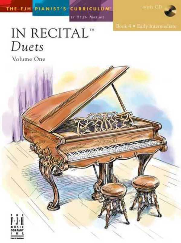 In Recital Duets Vol 1 Book 4 Book/CD (Softcover Book)