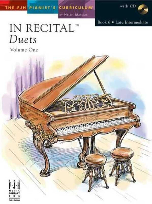 In Recital Duets Vol 1 Book 6 BK/CD