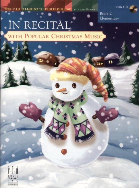 In Recital With Popular Christmas Music Book 2 CD (Softcover Book)