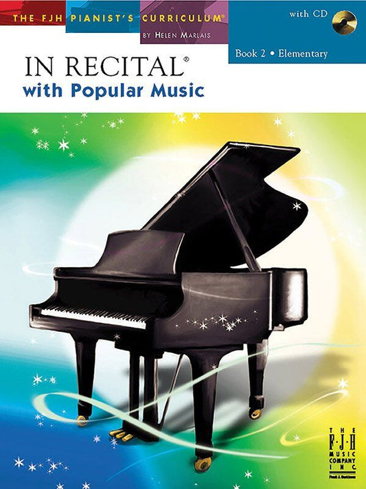 In Recital with Popular Music Book 2 BK/CD