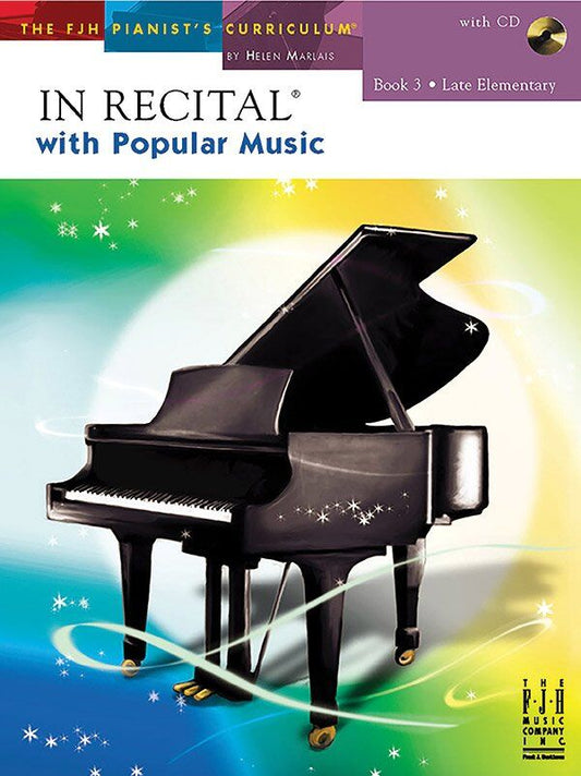 In Recital with Popular Music Book 3 BK/CD