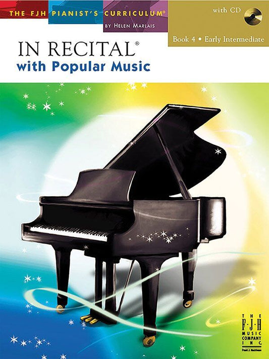 In Recital with Popular Music Book 4 BK/CD