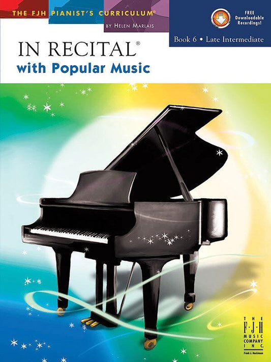 In Recital with Popular Music Book 6 BK/CD