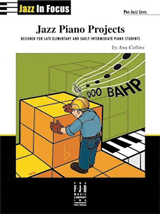 Jazz Piano Projects by Ann Collins, FJH Music Company, Piano Solo, 1 Page, Late Elementary to Early Intermediate Level
